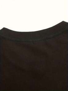 Women's T-Shirts, Everyday Summer And Holiday Wear - Black - View 3