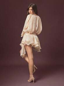 Women Midi Dresses - 老玫瑰 - 查看 9