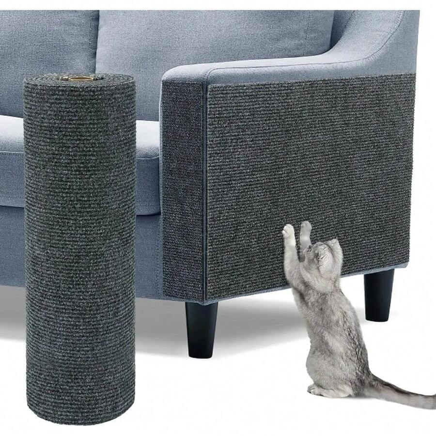 Self-Adhesive Cat Scratch Pad, Scratch Mat For Cats To Protect Sofa, Corners, Walls Indoor