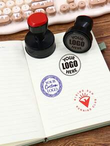 Custom Address Stamp For Wedding Invitations, Personalized Return Address Stamp With Name And Icon, Self Inking Stamp For Family Mailing, Customized Text Office Stamp For Housewarming - Style F - View 3