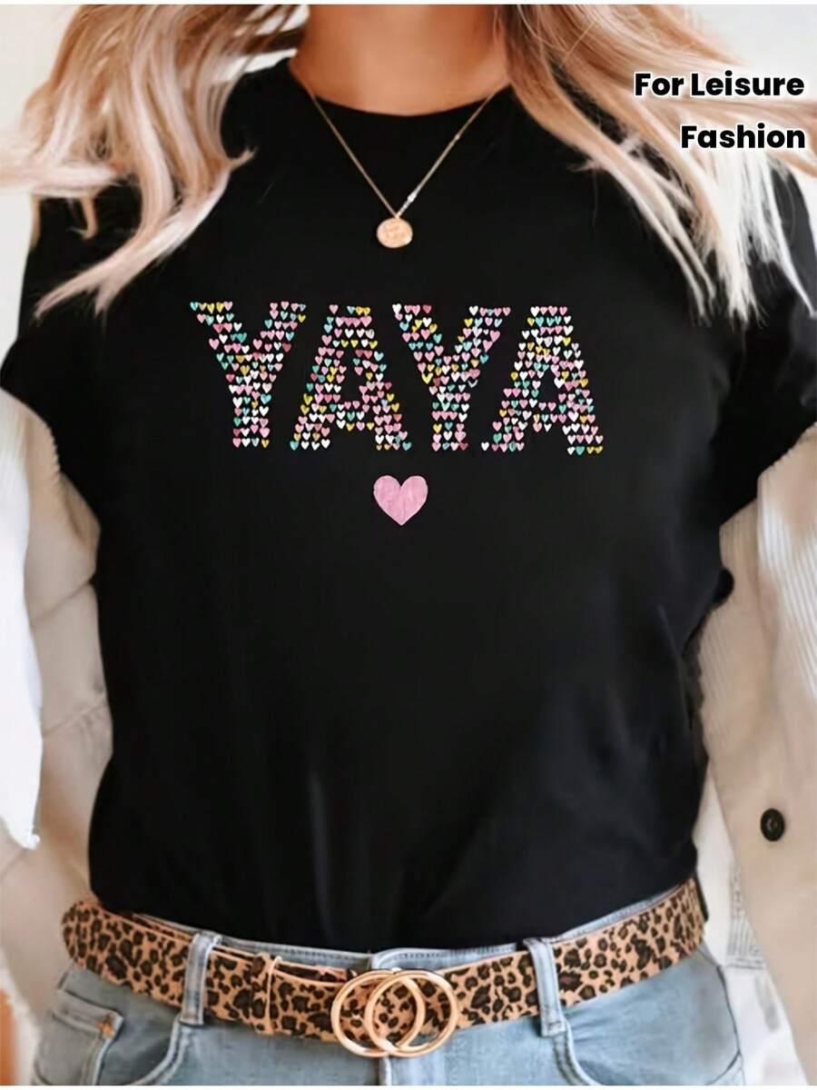 Women T-Shirts - Black - View 1