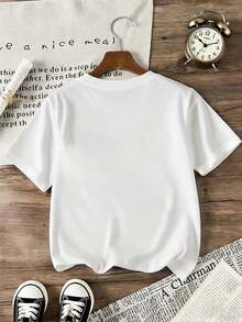 New Arrival Disney Official Licensed Mickey Mouse "It's My Birthday" Print Kids Cotton T-Shirt, Ultra Comfortable Super Soft, Relaxed Fit Stylish Unisex Tee For 4-12 Years Old, Eye-Catching Head-Turning Versatile Daily & Birthday Wear, Ideal For Casual Commutes, Express Delivery - White - View 3