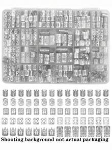 200件 Cecillia (金色、銀色、金銀色、彩色) 髮飾、編髮配件、女性髮飾、金屬髮環、髒辮裝飾、珠子、波希米亞風髮夾、學習用品、接髮、髮片、頭飾、髮夾、髮卡 - 彩色 - 查看 9