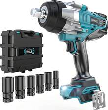 High Torque Impact Driver, 21V Cordless Electric Screwdriver, Rechargeable Power Tool With Variable Speed, LED Work Light & Non-Slip Handle For Home Repair, DIY Projects, Construction - Set for  20v Battery (Battery Not Included) - View 11