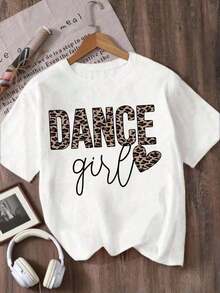 Camiseta de cuello redondo estampada personalizada de DailyGirls.Diseño de manga corta, estilo básico; práctica y versátil.-Vintage Street Style Unisex Loose Cotton Short Sleeve Crew Neck T-Shirt - Blanco - Ver 1