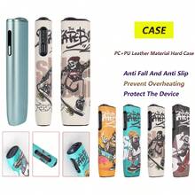 适用于 IQOS ILUMA I 的新款卡通滑板车图案保护套，PU 皮革人造材质硬壳，防滑防摔。 - I ONE CASE - 查看 1