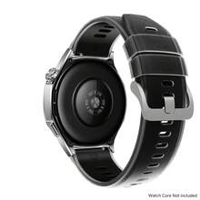 22mm 透明雙色矽膠錶帶,相容於 Galaxy Watch S4 S3 S2 S1 Active/Mi Watch 2 Pro/Color 1 2 智慧手錶錶帶 - 22mm - 查看 20