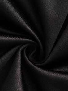 Vestido de mujer de alta gama con pliegues sin mangas y sexy, vestido de mujer para primavera/verano, adecuado para vacaciones, salidas, Y2K, primavera, verano, vuelta al colegio, casual, playa, negocios, versátil, vestido negro de mujer - Negro - Ver 3