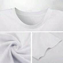 1 Piece Of Fashionable Casual Clothing For Men And Women, Women's 100% Cotton Oversized T-Shirt With Original Cold Drink Graphic Print, Summer Tops, Y2k Urban Clothing, Vintage Summer Sets For Women, Versatile, Easy To Match, Daily Wear, Urban Style, Vacation Outfits, Weekend Outfits. - 白色 2 - 查看 4