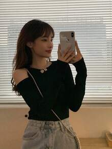 Women Tops - Grey - View 7