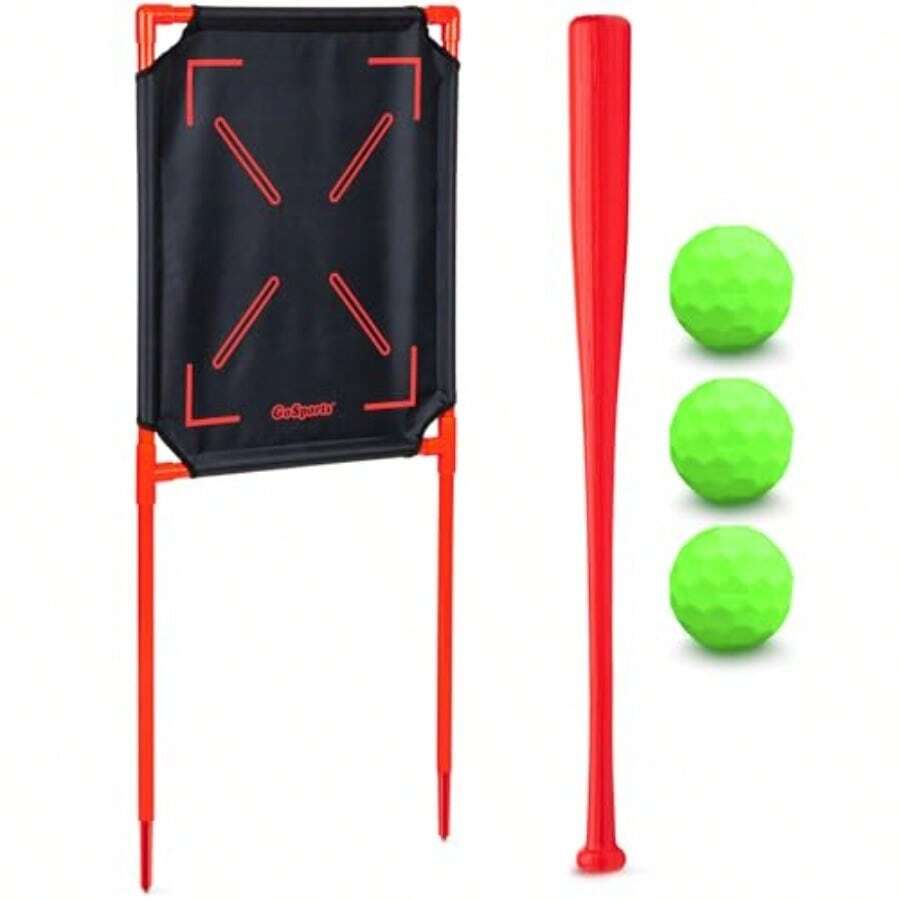 Baseball Bat - Red Black - View 1