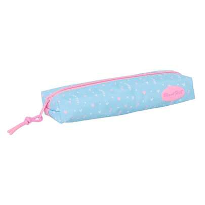 | Rectangular Pencil Case Blackfit8 Smile With Elastic Band On The Back, 22 Cm, School Organizer Type Case With 1 Compartment And, Back To School