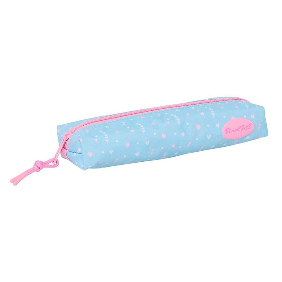 | Rectangular Pencil Case Blackfit8 Smile With Elastic Band On The Back, 22 Cm, School Organizer Type Case With 1 Compartment And, Back To School - Rect - View 1