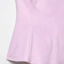 Nuevo top casual de verano para mujer con escote halter minimalista y versátil de la marca DEEKA - Blanco puro - Ver 11