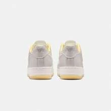 Nike Air Force 1 翻毛 '07 LV8 Paisley 舒適貼合腰果花 板鞋 男款 白色 - 黃色/白色 - 查看 8
