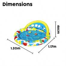 Inflatable Swimming Pools - Multicolor - View 6