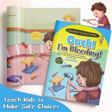 Daily Safety Reading Set, Colorful Illustrated Pages, Home And School Scenes, Easy Learning Of Safety Knowledge - Children's  Picture Book - View 9