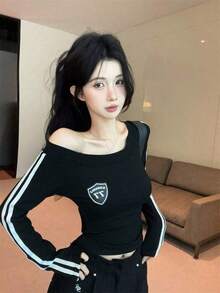 Women Tops - Black - View 6