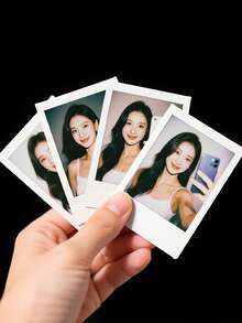 1-24 Custom Photo Prints, Suitable For Camera And Photo Frame, Instant Photo, Upload Your Own Photos To Create Photo Album, Film Photo Wall Tiles, Personalized Gift, Wall Decor - Multicolor - View 2