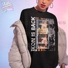 Camiseta Unisex IKON, Camiseta Gráfica IKON - Negro - Ver 2