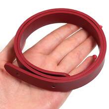2pcs/Pack PPU Leather Shoulder Strap, 2-Hole Design, Approx. 65cm Long, Handmade Bag DIY, Handbag/Underarm Bag Replacement Parts, Luxurious Feel Bag Strap Replacement - PU Strap - View 4