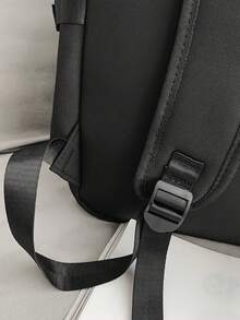 Ba lô đi học họa tiết đầu lâu và hoa hồng Gothic dành cho nam | Ba lô nylon màu đen với dây đeo có thể điều chỉnh và khóa cài | Nhiều ngăn | Thích hợp cho đi học/đi làm - Nhiều màu - Xem 9