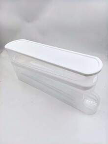 2pcs/1pc White 2-Layer Refrigerator Egg Double-Layer Storage Box, Egg Tray For Fridge, Kitchen Refrigerator Organizer Rack, Egg Holder, Essential Kitchen Organizing Tool, Preserves Freshness & Saves Space,Refrigerator Organizer,Space-Saving Solution - Multicolor - View 12