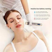Dr.Pen Hydra.Pen H5 Electric Skin Care Pen, Automatic Application Of Essence, 3-In-1 Skin Care Tool, Attached (6 Nano + 3 36 Needles + 3 12 Needles, 0.25mm) For Skin, Body And Hair, Gifts For Men And Women, Golden - H5+12PCS PIN - Xem 4