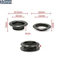 50/100sets 4/4.5/5/6/8/10mm Brass With Washers Grommet Repairing Round Eye Rings For Shoes Bag Clothing Skin Belt Hat - A - View 56