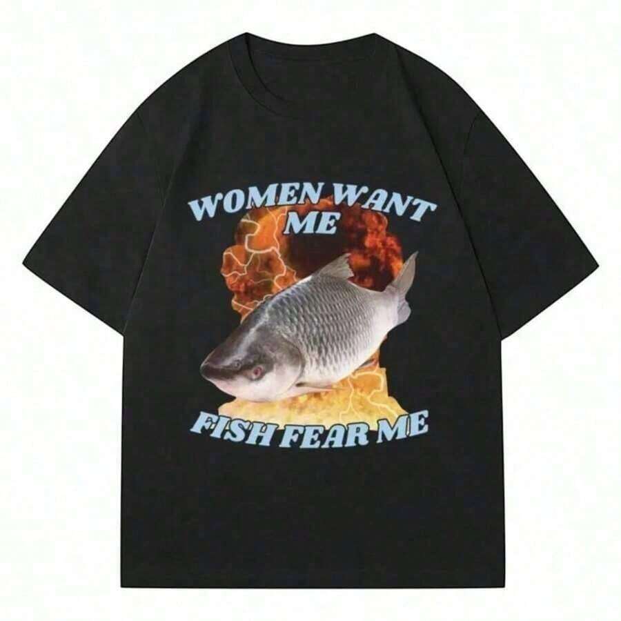 Women's Funny California Los Angeles Letter Print T-Shirt, Fashionable Round Neck Short Sleeve T-Shirt, Plus Size Casual Tee, Summer Clothes For Women, 100% Cotton - 黑色 9 - 查看 1