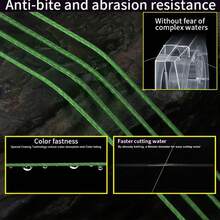 LineThink 8-Strand PE Braided Fishing Line, 300m Ultra-Strong Multi-Strand Fishing Line - Army Green - View 4