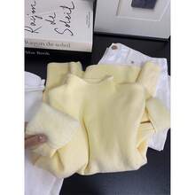 Women Lightweight Cardigans - Coffee Brown (thickened Fleece) - View 3