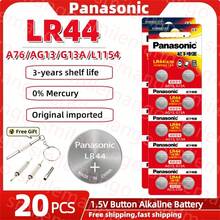 原裝 Panasonic 1.5V LR44 AG13 175mAh 鈕扣電池 357 SR44 LR1154 鈕扣電池，適用於手錶、計算機、硬幣電池、玩具 - LR44 - 查看 14