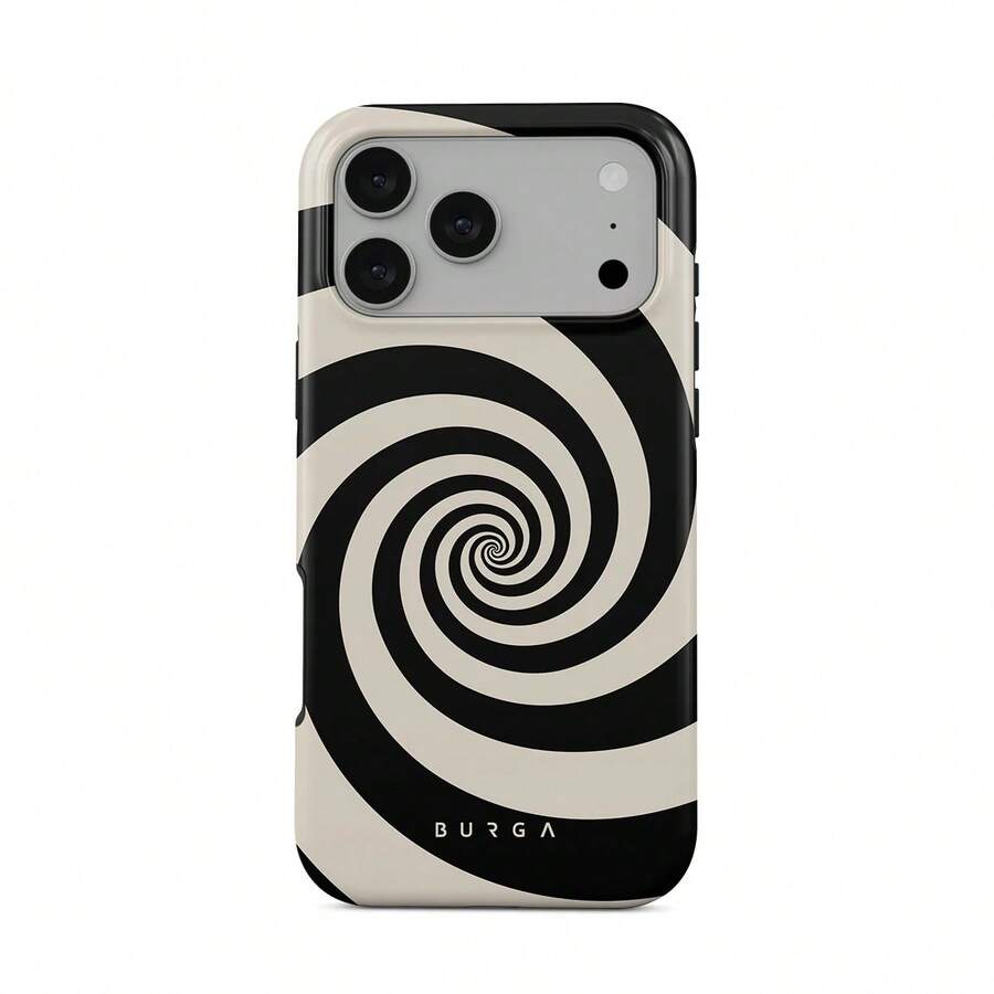 BURGA Reset Button - 17 Pro Max Case- Cute, Aesthetic, Designer Pattern, 17pro Phone Cover, Hard Shell Protection - Fits Apple 11 12 13 14 15 16 17 Pro S21 S22 S23 S24 S25 S26 Case For Women And Men - Estilo 6 (1 pieza) - Ver 1