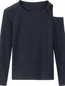 Women Tops - Grey - View 3