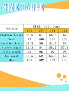 Teen Girl Letter Pattern Warm Hoodie And Sweatpants Casual Set - Royal Blue - View 7