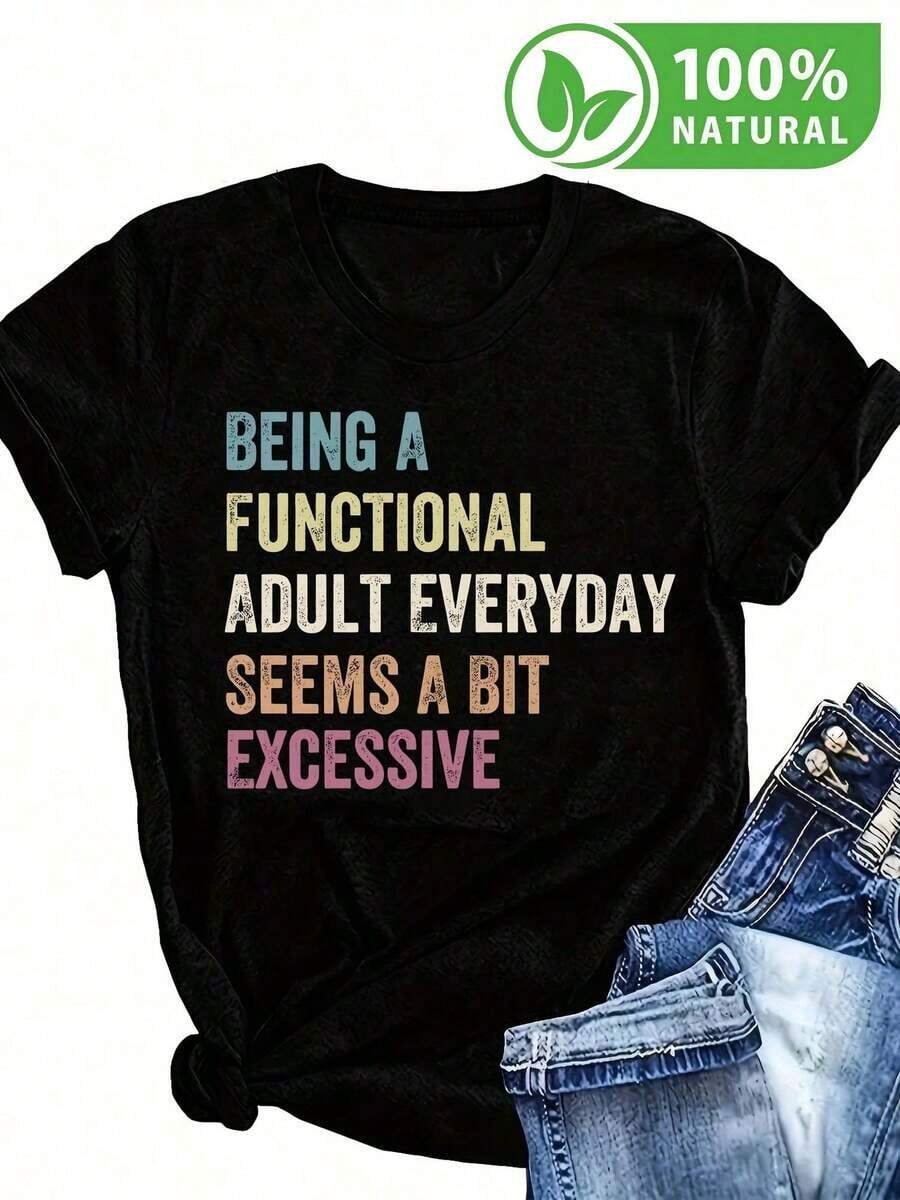 Playera Negra para Mujer con Diseño de Paz y Símbolo de Mano al Estilo Urbano - Moda Juvenil Primaveral 2023 - Negro - Ver 1