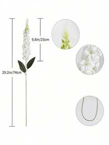 1/3/5 piezas - 74cm - Flores artificiales de Gypsophila blanca, tallos de jacinto falsos realistas. Adecuado para bodas, decoración del hogar, arreglos florales para fiestas al aire libre, decoración de mesa, jardín, hotel, bar, cocina, decoración de chimenea, decoración de jarrones altos, decoración de otoño, Halloween, Acción de Gracias, suministros para fiestas de Navidad, decoración de arcos y coronas DIY, regalo para niñas. Decoración interior - Rosa - Ver 8