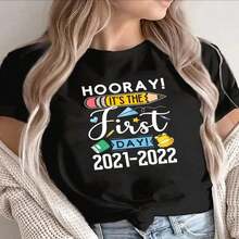 Soft, Lightweight, Light Gray Casual Blouse | Elegant Subtle Sheen, Ideal For The Office, Casual Wear Or Outdoor Activities, Round Neck, Print, Medium Stretch Fabric, Comfortable Fit For Everyday Wear. - 黑色 - 查看 7