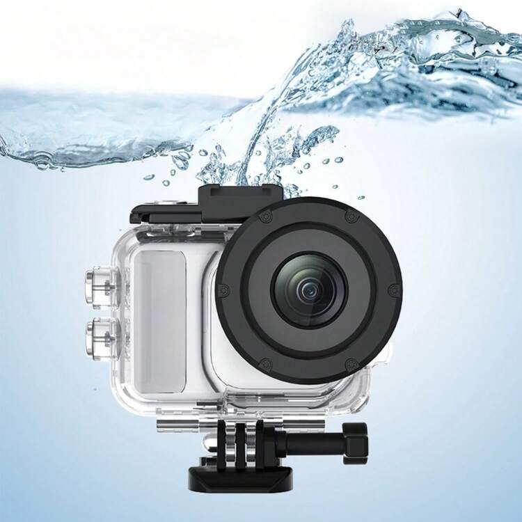 Vỏ chống nước Go Ultra, được làm từ kính quang học và chất liệu PC, thích hợp cho các môn thể thao dưới nước và bơi lội, thiết kế nhẹ và nhỏ gọn | Dễ dàng mang theo | Chụp ảnh dưới nước | Phụ kiện lặn nhẹ và sáng tạo | Thiết bị lặn ống thở và bơi lội - Xem 10