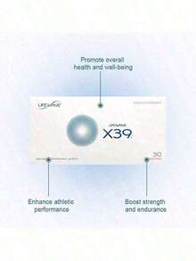 2pcs LifeWave X39 Patches - Supports Improvements Of Strength And Stamina,Body Care - Supports Improved Exercise Performance - No Or Stimulants - Innovative Patch Technology For Enhanced Wellness -30 Pieces Per Piece ,Keep Your Body Healthy And Rejuvenate You,Can Be Used Both Morning And Evening,Halloween Gift. - 2pcs - 查看 3