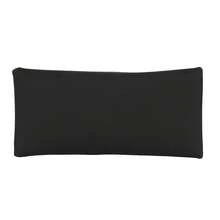 Safta | Rectangular Silicone Pencil Case Caritas Children's School Case With Front Opening And Zipper, Children's And Youth School Organizer, Case For Pencils And Pens - Black - View 3