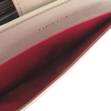 Authenticated Bvlgari PRE-OWNED Embossed Leather Logo Infinitum Tote Bag - 米色 - 查看 7