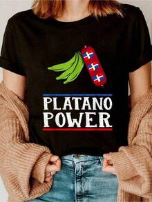 Camiseta unisex de algodón puro, dominicanaRepúblicaCamisaDominicanoPlatanoPoderCamisetaCamisetaImpresoCamiseta,De manga cortaTripulaciónCuelloCasualExcelente. Adecuado para todas las estaciones, ropa de mujer, blusas para mujer, blusas para mujer de fiesta, camisetas para mujer, blusas casuales para dama, sudaderas, camisas para mujer, ropa de mujer, blusas bonitas, ofertas y liquidaciones de ropa de mujer, ropa premium para mujer, ropa elegante para mujer, camisetas para hombre, ropa masculina, camisetas casuales para hombre, camisetas para hombre,  hombre, ropa urbana, cosas para hombre, camisetas negras - Negro - Ver 6