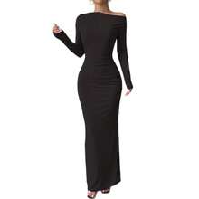 Colección Primavera 2026: Vestido Ajustado de Poliéster para Mujer Estilo Elegante con Escote Sin Tirantes - Blanco - Ver 7