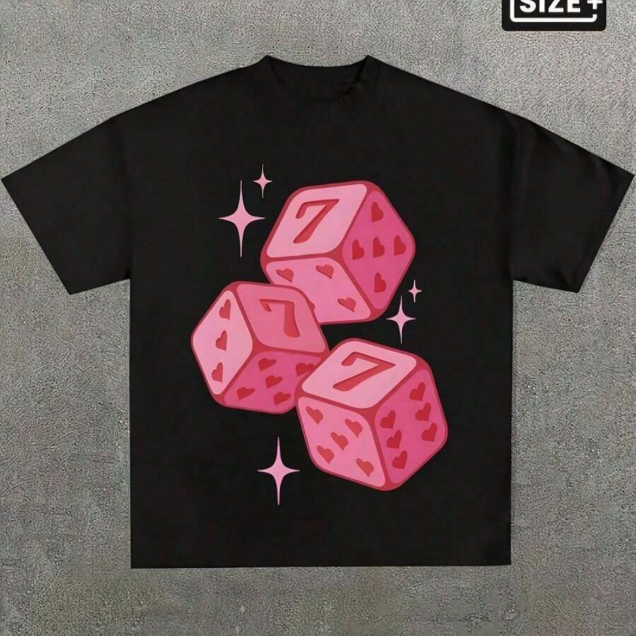 Camiseta de Algodón 100% para Hombre Talla Grande, Estampada Casual, Cuello Redondo, Manga Corta, 220g, de la Gira Mundial de  "Las Mujeres Ya No Lloran" (1 Pieza), para Regalo, Verano, Unisex - Forma - Ver 1
