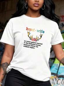 Esposa-De-El-Rey-De-Los-Aniversarios-Camiseta-Para-La-Fiesta-De-Aniversario-De-Los-Chicos-Para-El - Blanco 5 - Ver 3