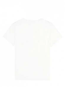 Camiseta de mujer para primavera y verano - Blanco - Ver 2