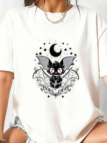 Camiseta de Algodón Puro con Diseño de Orca Genial para Hombres, Mujeres y Niños - Blanco 1 - Ver 4