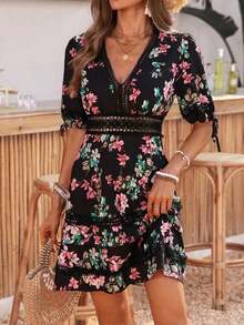 Women Midi Dresses - Rosa - View 3
